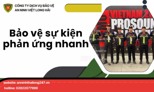 Bảo vệ sự kiện phản ứng nhanh