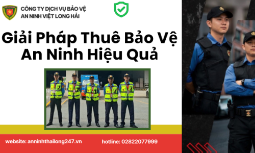 Giải Pháp Thuê Bảo Vệ An Ninh Hiệu Quả