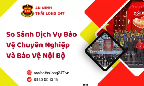 So Sánh Dịch Vụ Bảo Vệ Chuyên Nghiệp Và Bảo Vệ Nội Bộ